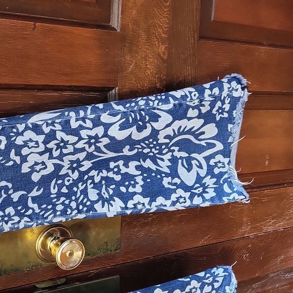 Saints & Hearts Blue Floral Printed Flare Jeans - Picture 4 of 7